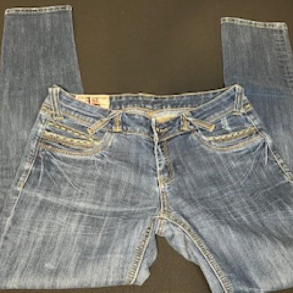 Women's 1st Kiss Skinny Jeans, Size 5. - Picture 3 of 10